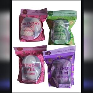 ME! Bath Bath Bombs Lavender Coconut Lime & Birthday Cake Fragrance 8 Bombs